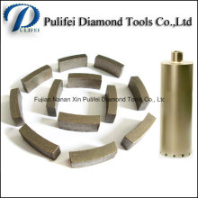 Masonry Drilling Core Drill Bit Diamond Tools Segment for Reinforce Concrete